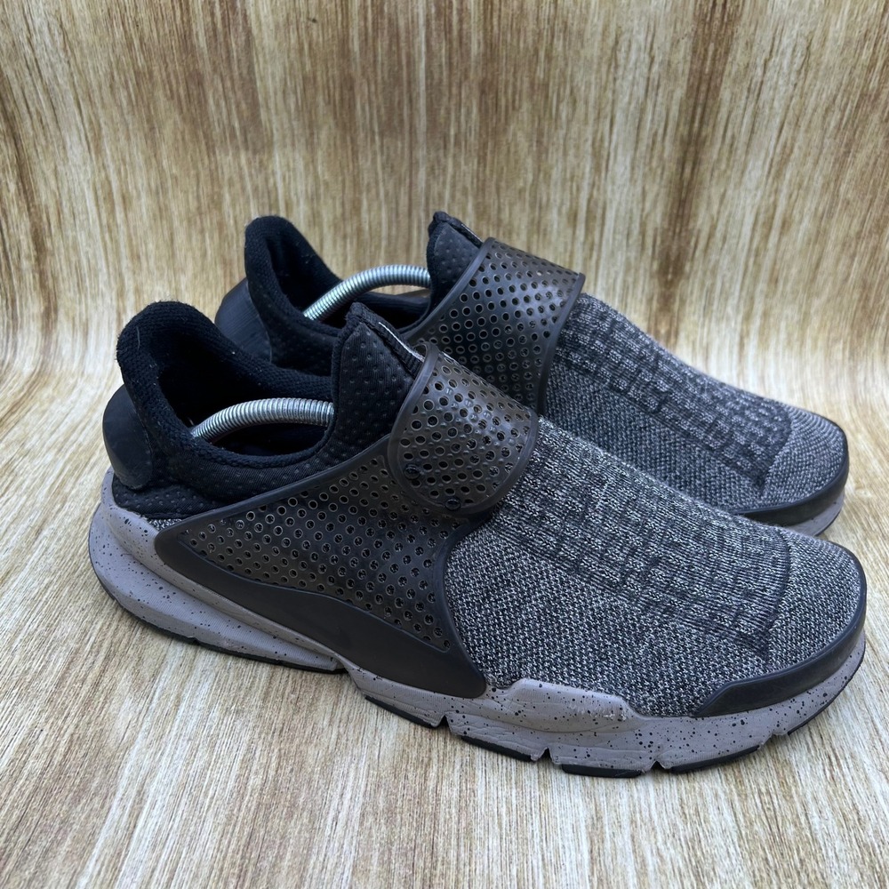 Nike Sock Dart Premium SE Men's Size 12 Black Grey Shoes Sneakers 859553-001
